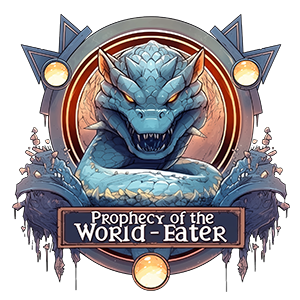 Prophecy of the World-Eater logo