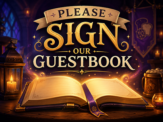 Sign our guestbook