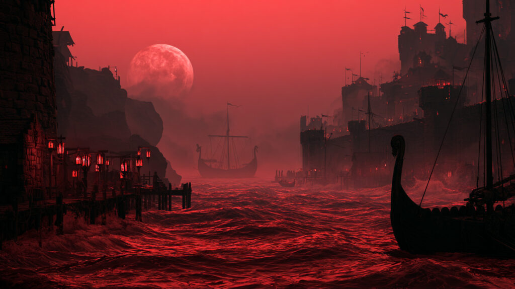 u7785132147_crimson_tide_at_Caer_Callidyrr._Waves_crash_again_2ca2e41a-82d1-49e1-bb6b-1f001a1b6c47_1