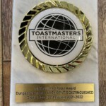 Dungeons & Toast recognized for President's Distinguished with the Distinguished Relay Award